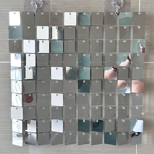 Sequin Kinetic Panel Sølv