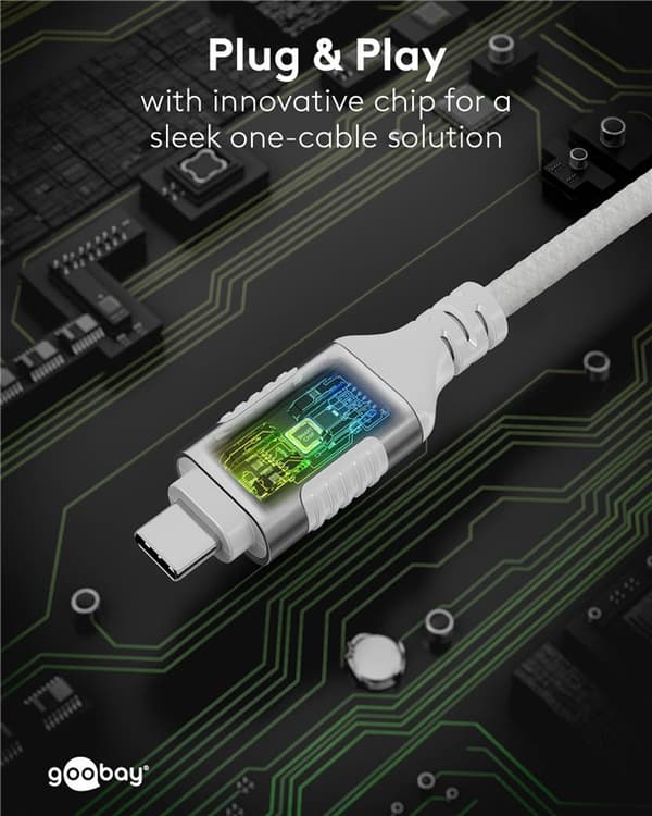 Ethernet-kaapeli USB-C™ 3.1 - RJ45, ohut, 2 m