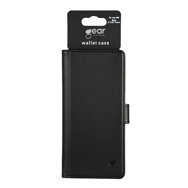 Mobilfodral 3 Kortfack Svart - Motorola Moto E7i/E7i Power
