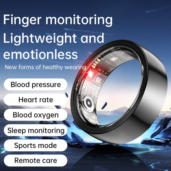 Smart Ring R1000 - Keramikutgåva Black 12 Black 12