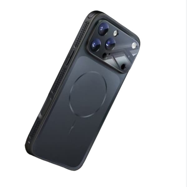 Magnetiskt Telefonskal Kompatibelt med iPhone 17 Pro Max - PC Glas, Stötsäkert, Värmeavledning