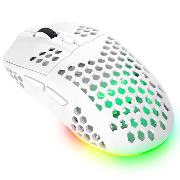 GXT 929W Helox Trådlös lättvikts-gamingmus Vit Vit
