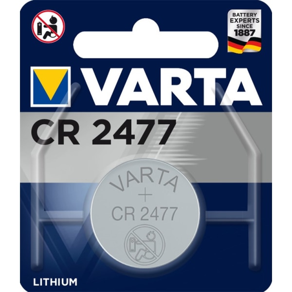 Varta CR2477 (6477) batteri, 1 st. blister