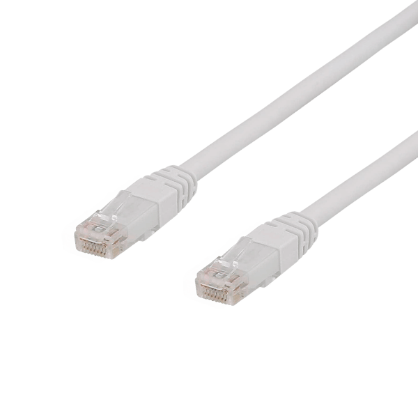 U/UTP Cat6a patch cable 20m 500 MHz LSZH white