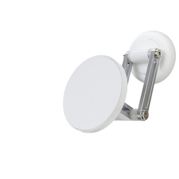 180-graders justerbar, foldbar magnetisk telefonholder Hvid