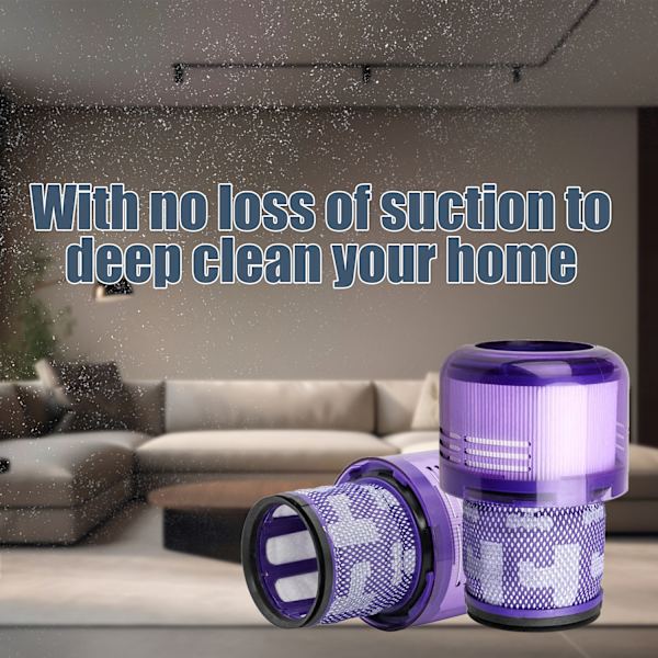 INF Jälkisuodatin Dyson V11 V15 mallin pölynimuriin 3 kpl