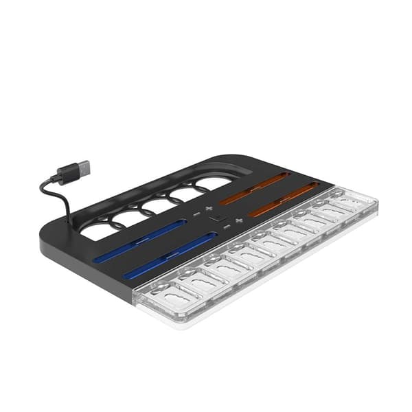 SWITCH2 Laddningsstation HBS-2804 med RGB-Ambientbelysning