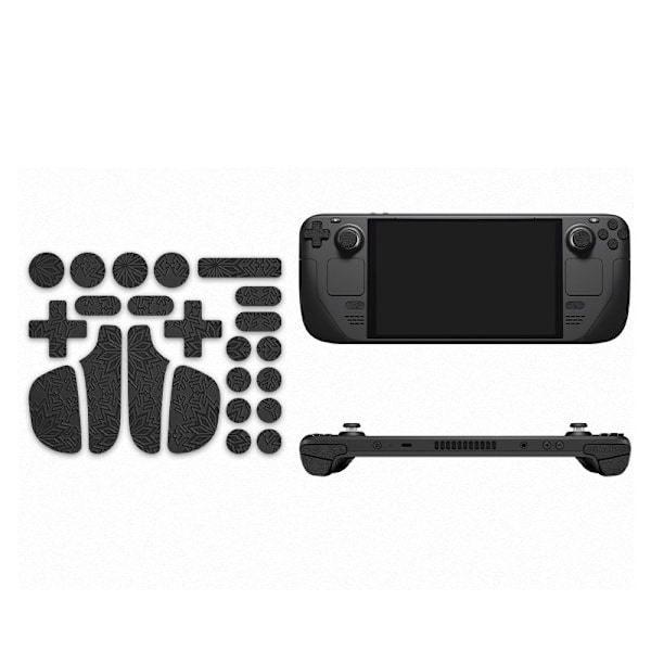Anti-Slip Grip til Steam Deck - Sort Snowflake Button Ver.