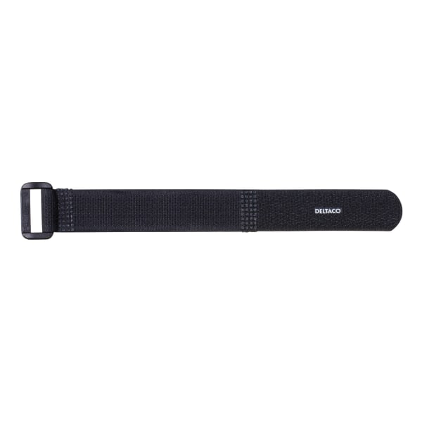 Hook loop fastener cable ties width 20mm 18cm 10pack