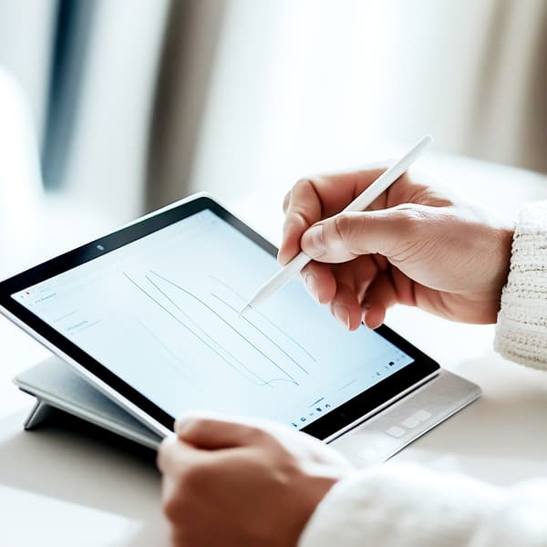 Stylus pen til touchskærme White White