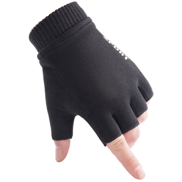 Vinter cykelhandsker med termisk funktion Sort