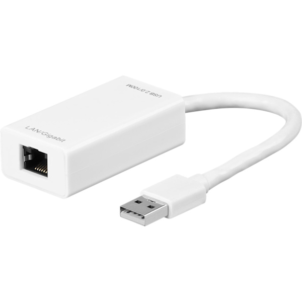 USB 2.0 Fast Ethernet-nätverksadapter,