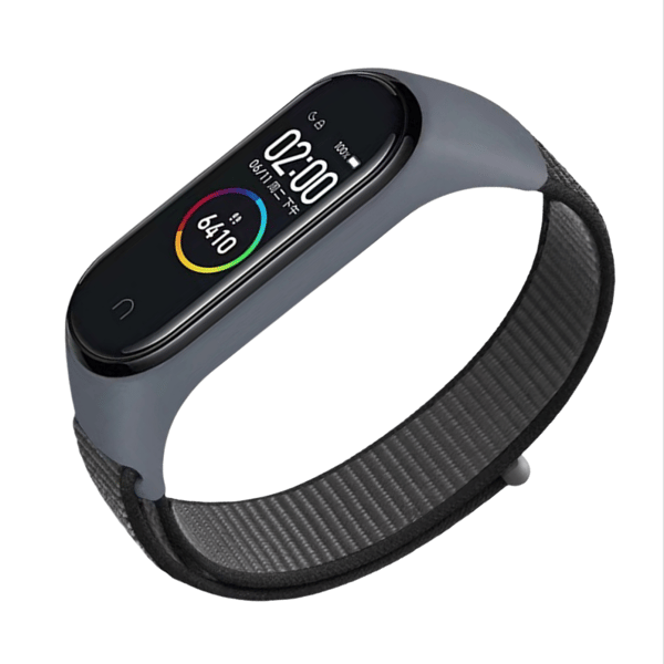 Nailonranneke Xiaomi Band 8/9:lle Grey Grey
