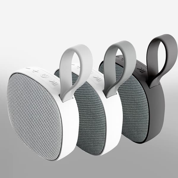 Magneettinen Bluetooth-vedenpitävä kaiutin White White