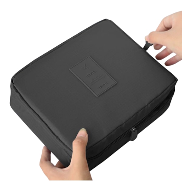 Lille makeuptaske Black Black