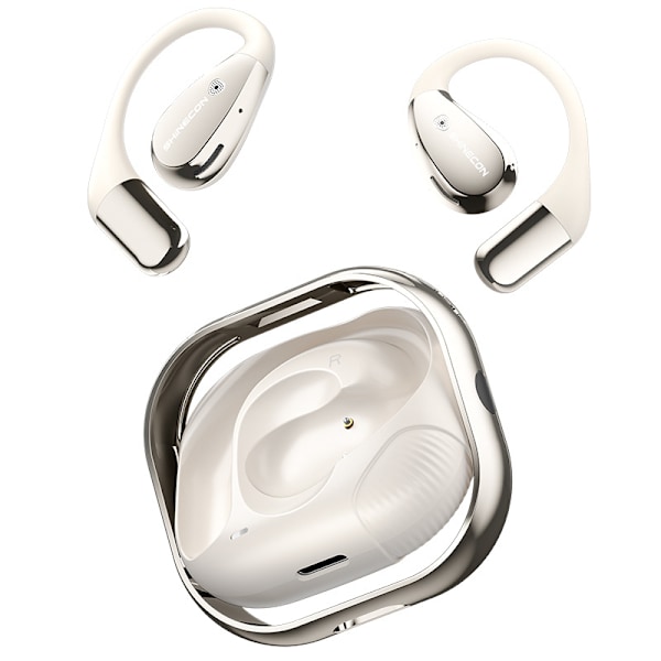 X5Pro Bluetooth-kuulokkeet - AI-käännös, melunvaimennus Beige