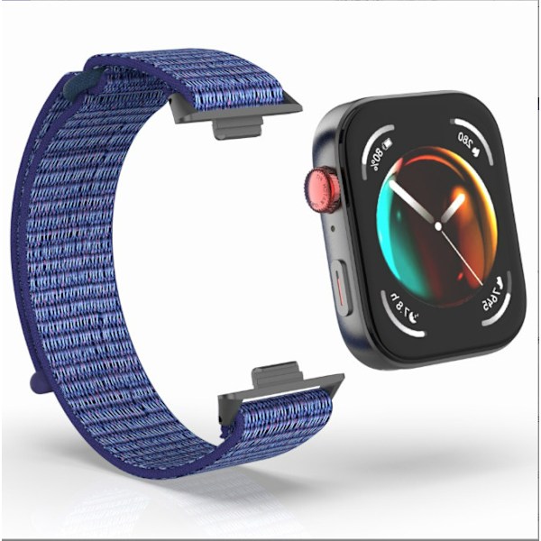 20 mm nylon urrem til Huawei Watch Fit 3 Blå