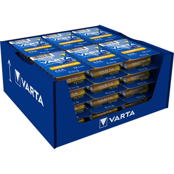 Varta LR03/AAA (Micro) (4103) batteri, 12 st. box