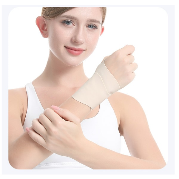 Lätt Handledsstöd / Sportarmband Beige