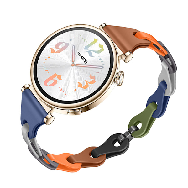 Silikonarmband för Huawei GT5/4 - 18mm Flerfärgad 1