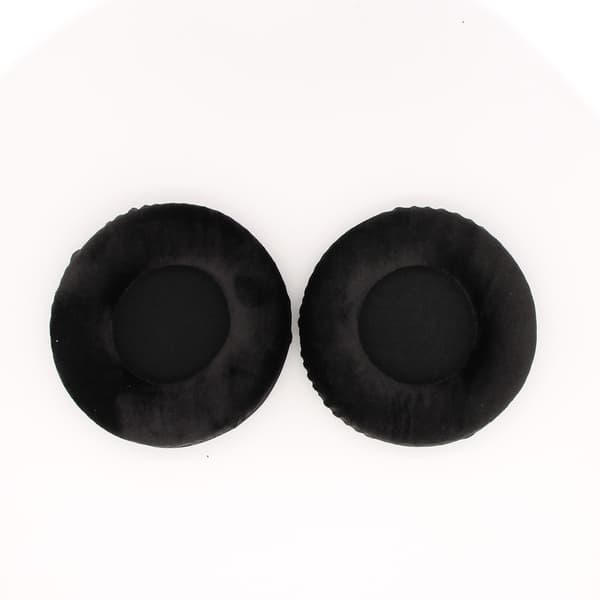 Mustat samettikorvapehmusteet Audio-Technica -kuulokkeille - 2 kpl