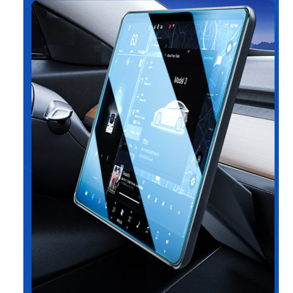 Model X/Model S 17" Anti-Blue Light karkaistu lasi näytönsuoja