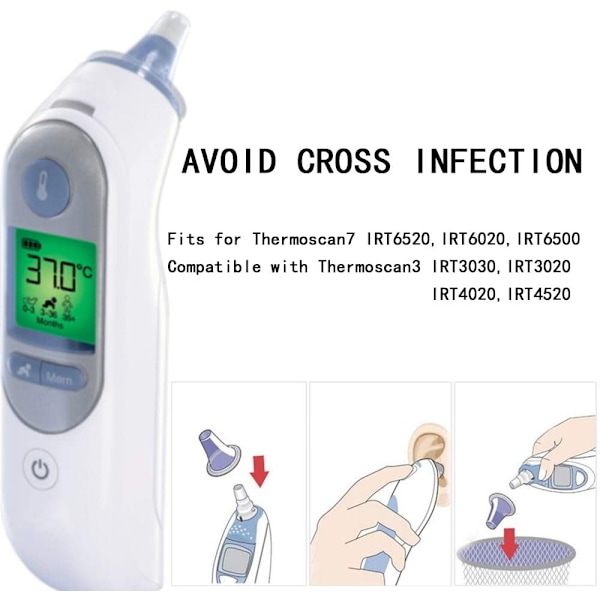 Beskyttelse til øretermometer Braun ThermoScan 20-pak