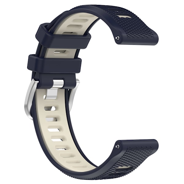 Klockarmband silikon Garmin Forerunner 265 / 265 Music Garmin Forerunner 265 / 265 Music / 255 / 255 Music / Venu 2 / Vi Mörkblå