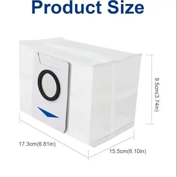 INF Pölynimuripussit Ecovacs Deebot X1 Omni 6 kpl