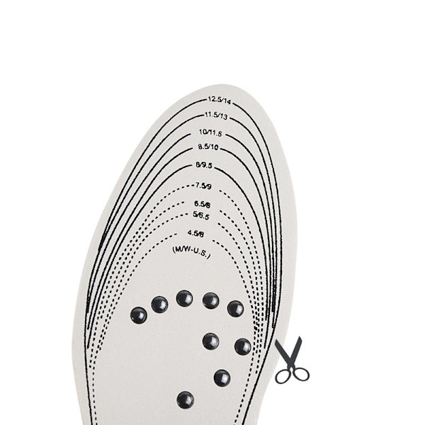 Magneettiset pohjalliset muistivaahdolla - 1 pari