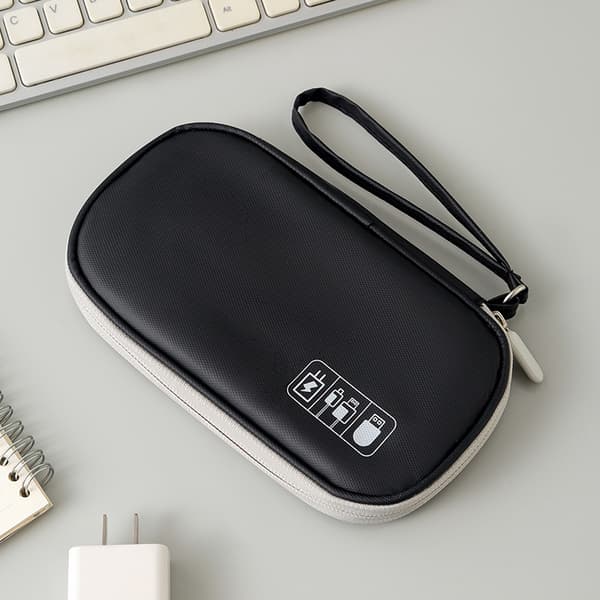 Electronics Organizer Taske til rejser - Sort
