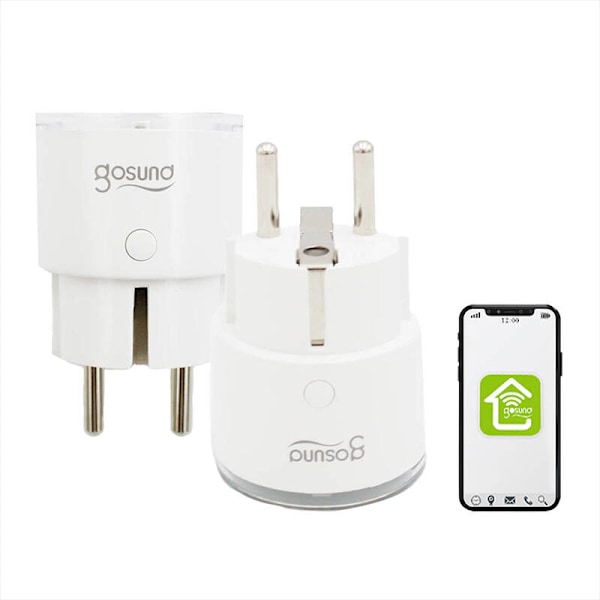 Gosund SP111 3680W 16A WiFi smart uttag, Tuya