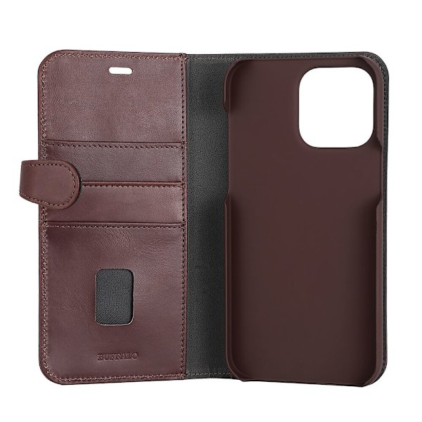 Mobilfodral 2-i-1 3 Kortfack Brun - iPhone 14 Pro Max