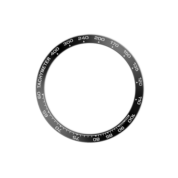 Stel - Sort med hvide tuscher til Samsung Gear S2 Classic