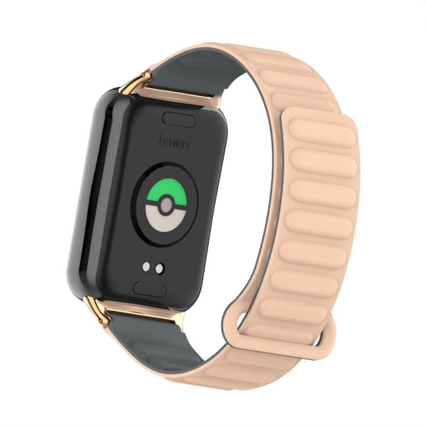 Silikonarmband för Xiaomi Band 9/8 Pro Grå