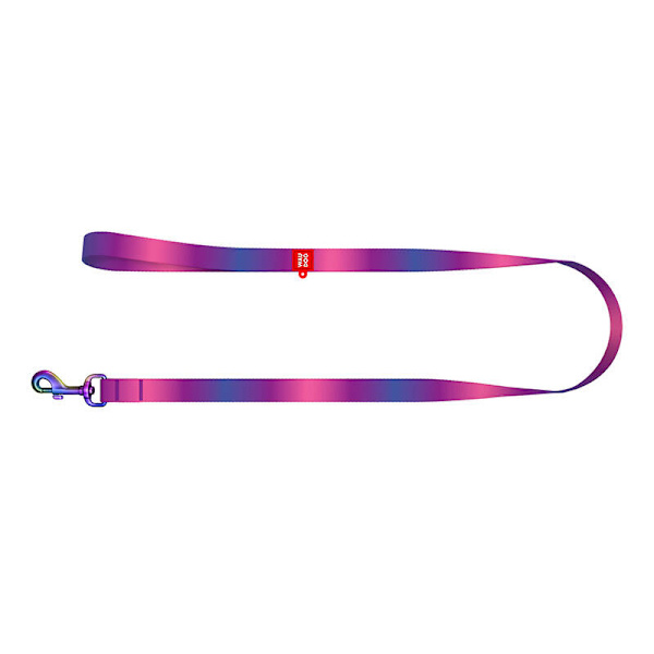 WAUDOG gradient hundkoppel i nylon, längd 122cm, lila