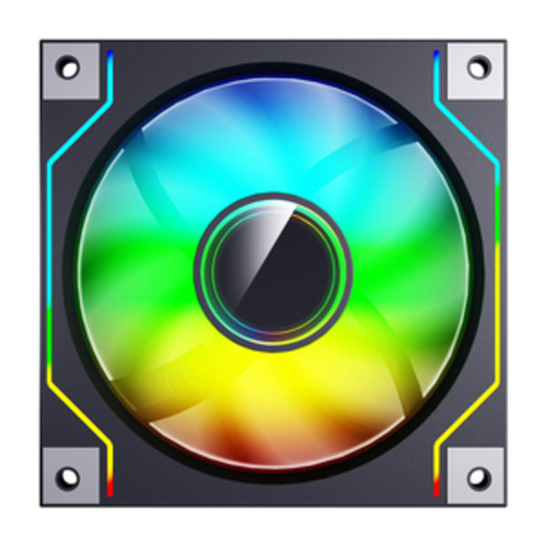 Darkflash DM20 computer blæser (sort)