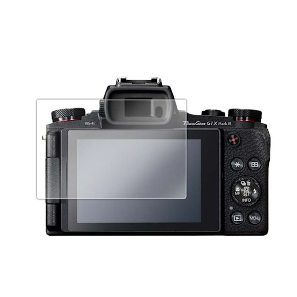 Canon G1X3 skärmskydd i härdat glas (2-pack)