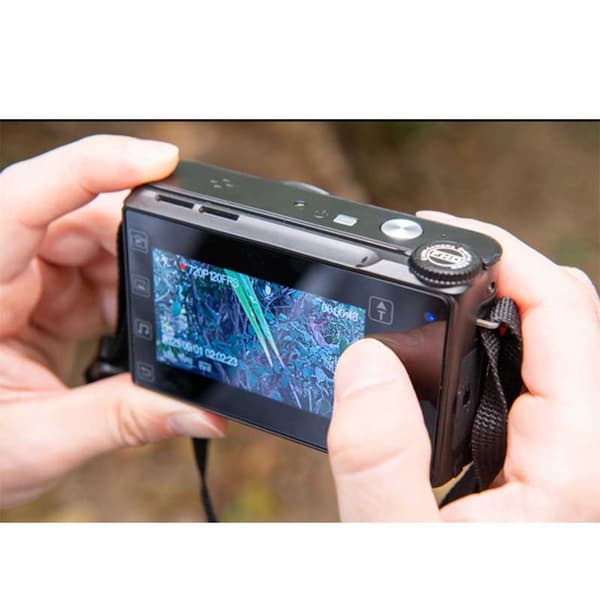 4K Digitalkamera med Touchscreen, MP3 Multimedia, 64MP HD Fotografering og 4x Digital Zoom - Sort