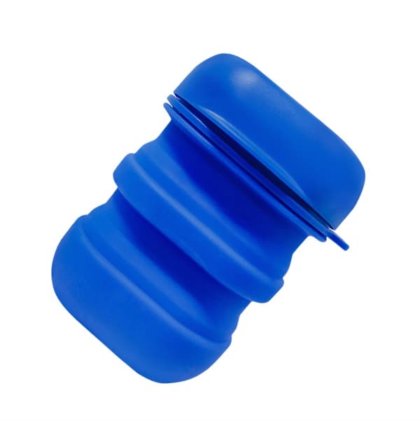 Foldbar Multifunktionel Afløbs Rejse Sæbeæske Blue Blue
