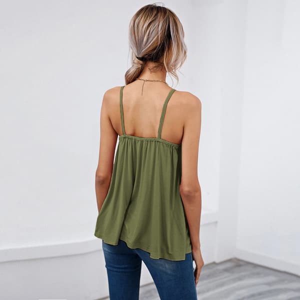 Ärmlös Tank Top - Elegant & Mångsidig L L