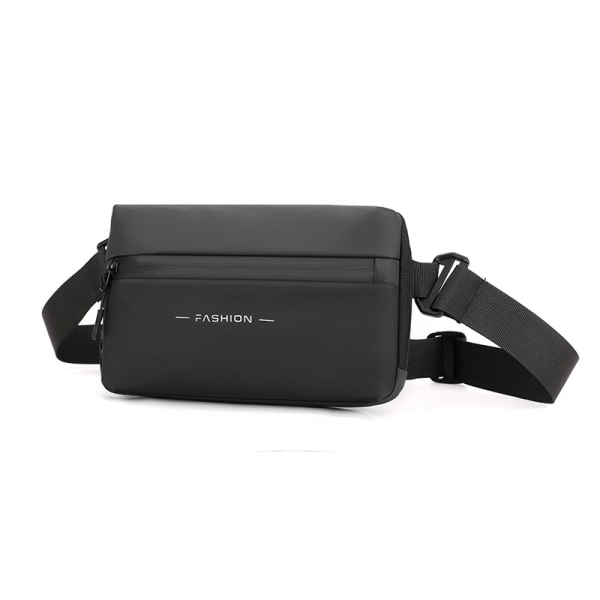 Fanny Pack - Alsidig og stilfuld nylon taljetaske Sort