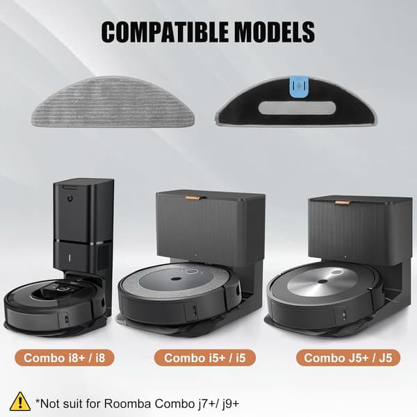 Vaihtomoppiliinat iRobot Roomba -robotipölynimuriin