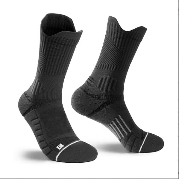 Professionella basketstrumpor 5 par - Halkfria och stötdämpande