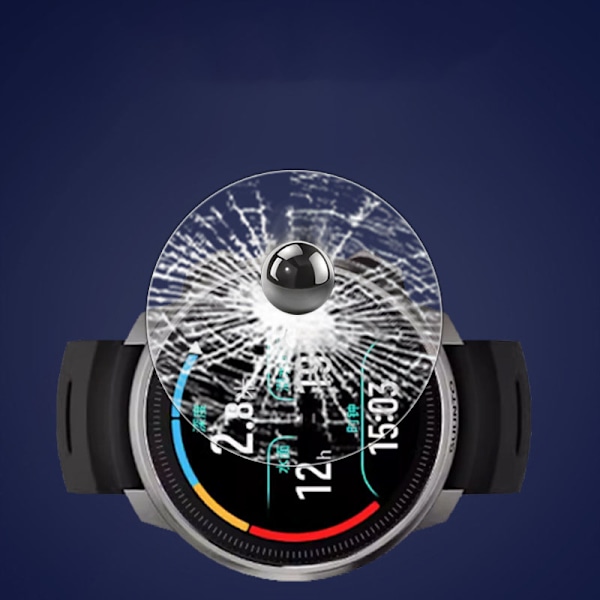 Skärmskydd i Härdat Glas för Suunto Watch, 2-pack Suunto Ocean