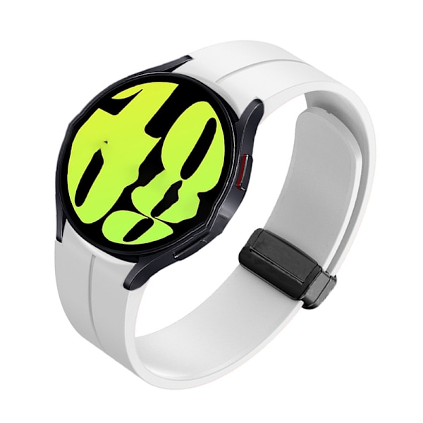 Silikoneurrem til Galaxy Watch 7 Hvid