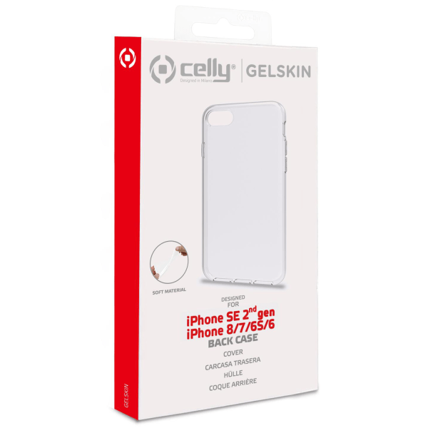 Celly Gelskin TPU Cover iPhone 7/8/SE 2020/SE 2022