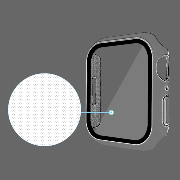 Smart klockfodral med skärmskydd Apple Watch 7/8 Transparent 45 mm