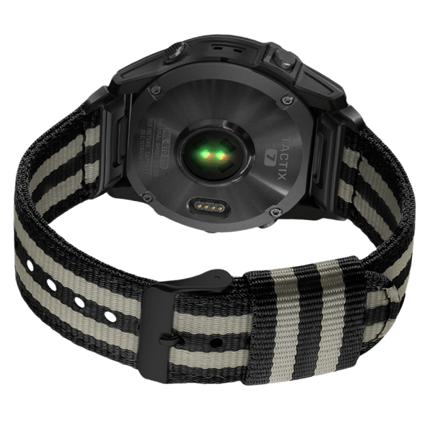 22MM Nylon Canvas Quick Release Urrem til Garmin Fenix 8/7X Pro 22 mm 22 mm