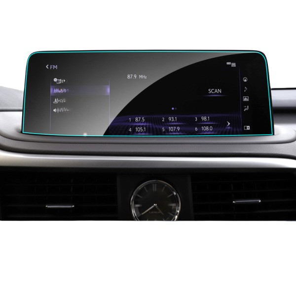 Hærdet skærmbeskytter til 2020-2021 Lexus RX 12,3 tommer bilnavi